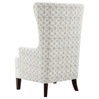 Pippin Upholstered High Wingback Accent Chair Latte - Home & Sleep Outlet