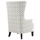 Pippin Upholstered High Wingback Accent Chair Latte - Home & Sleep Outlet