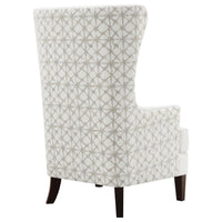 Pippin Upholstered High Wingback Accent Chair Latte - Home & Sleep Outlet
