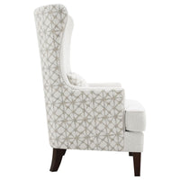 Pippin Upholstered High Wingback Accent Chair Latte - Home & Sleep Outlet