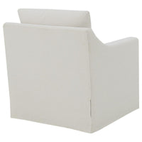 Winter Upholstered Sloped Arm Accent Swivel Chair Beige - Home & Sleep Outlet