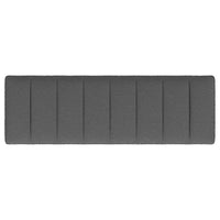 Mesa Boucle Upholstered Tufted Accent Bench Charcoal