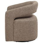 Home & Sleep Outlet - Westhill Boucle Upholstered Swivel Accent Chair Rocky Road