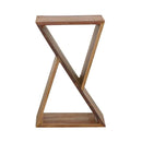 Lily Solid Reclaimed Wood Accent Side Table Natural