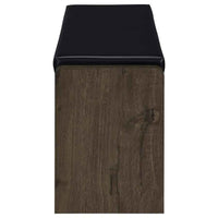 Arrington Storage Bench Smoked Oak