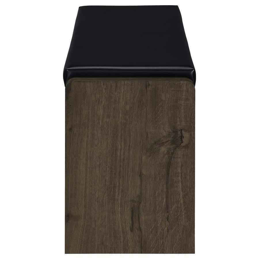 Arrington Storage Bench Smoked Oak