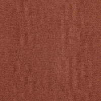 Ella Upholstered Tufted Bench Metal Legs Rust