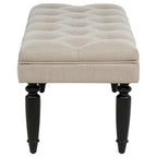 Home & Sleep Outlet - Marsha 52-inch Upholstered Entryway Accent Bench Latte