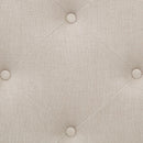 Marsha 52-inch Upholstered Entryway Accent Bench Latte