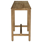 Home & Sleep Outlet - Darius Solid Wood Entryway Console Table Natural Mango