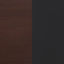Zimmerlee 2-drawer Side Table with Shelf Rust Brown