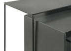 Home & Sleep Outlet - Imez 3-piece Rectangular Metal Nesting Table Set Grey