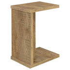 Home & Sleep Outlet - Clower Engineered Wood C-Shaped Sofa Side Table Mango