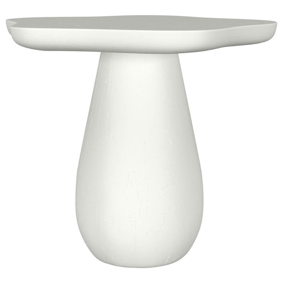 Home & Sleep Outlet - Perth 17-inch Side Table with Cloud-Shaped Top Off White