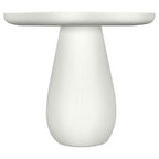 Home & Sleep Outlet - Perth 17-inch Side Table with Cloud-Shaped Top Off White