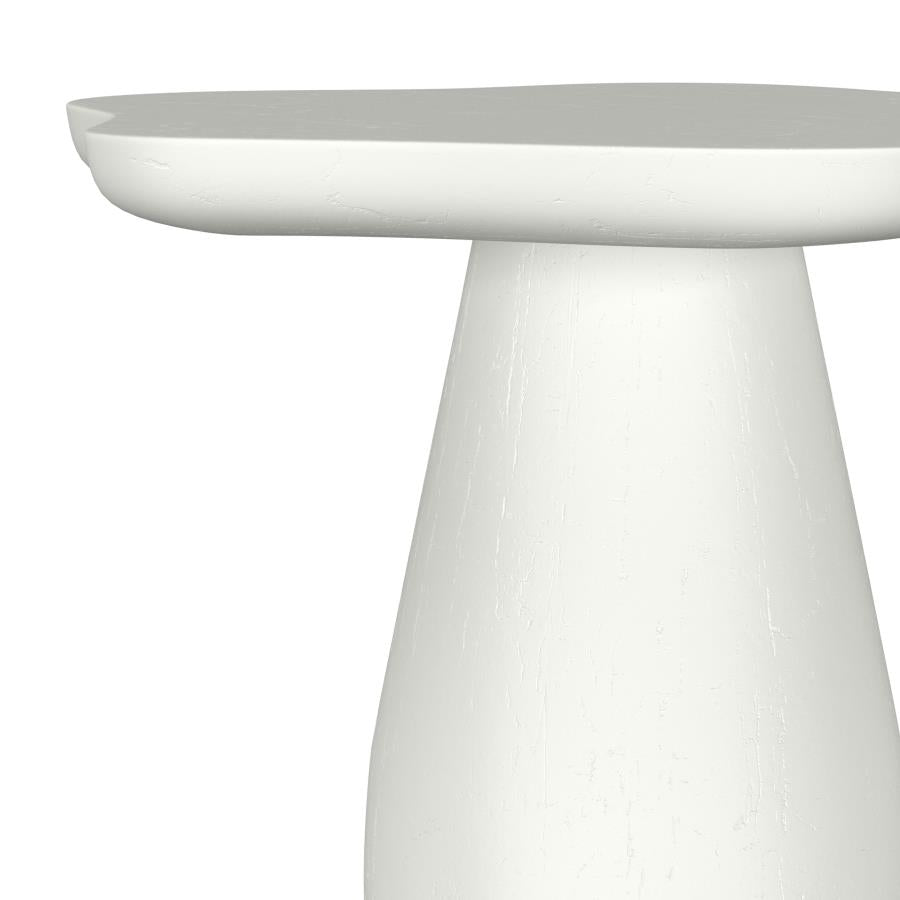 Home & Sleep Outlet - Perth 17-inch Side Table with Cloud-Shaped Top Off White