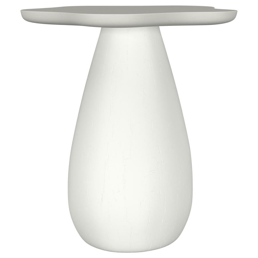 Home & Sleep Outlet - Perth 20-inch Side Table with Cloud-Shaped Top Off White