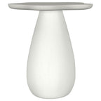 Home & Sleep Outlet - Perth 20-inch Side Table with Cloud-Shaped Top Off White