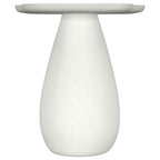 Home & Sleep Outlet - Perth 20-inch Side Table with Cloud-Shaped Top Off White