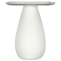 Perth 20-inch Side Table with Cloud-Shaped Top Off White