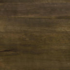 Home & Sleep Outlet - Yaritza Round Mango Wood Coffee Table Natural and Gunmetal