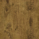 Dani Rectangular C-Shaped Sofa Side Table Rustic Nutmeg