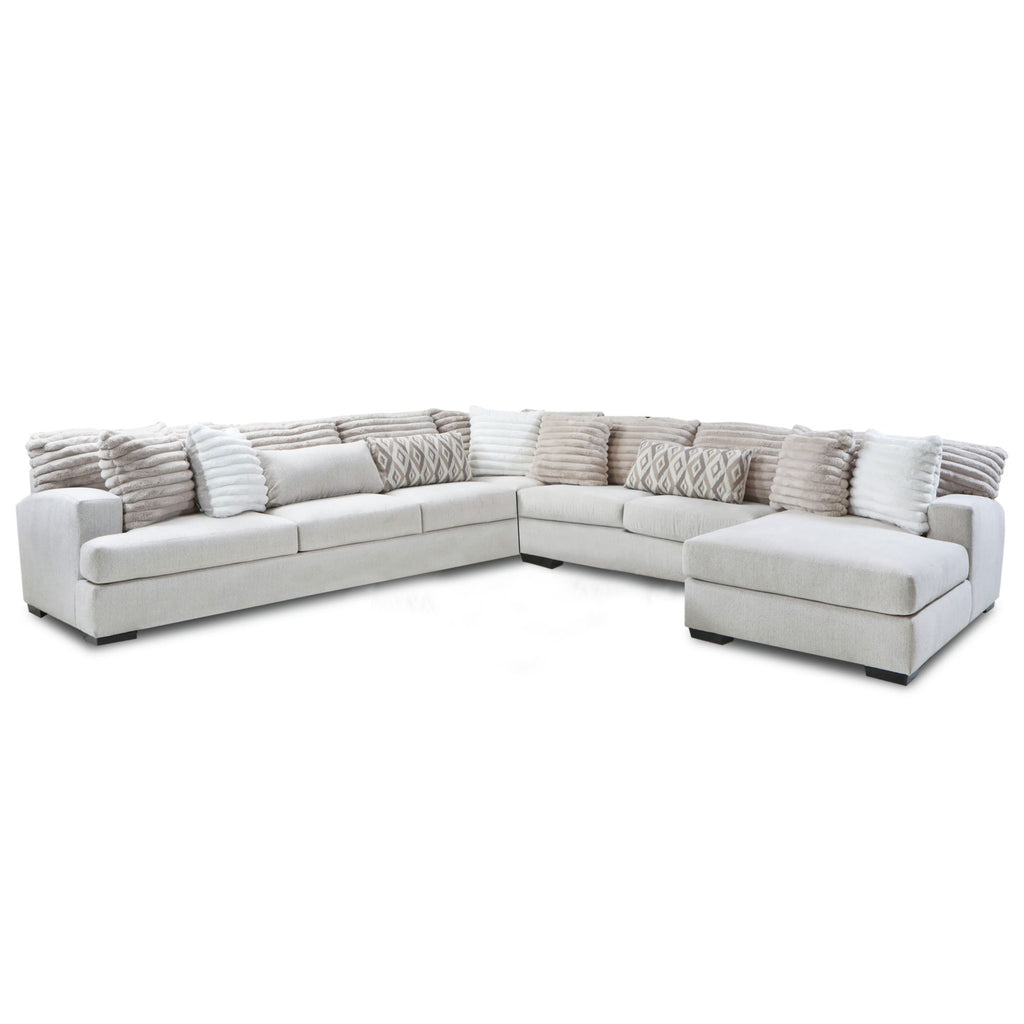 Mondo-Armless-Chair-in-Chi-Chi-Straw/Hush-Parchment-with-1-Pillow