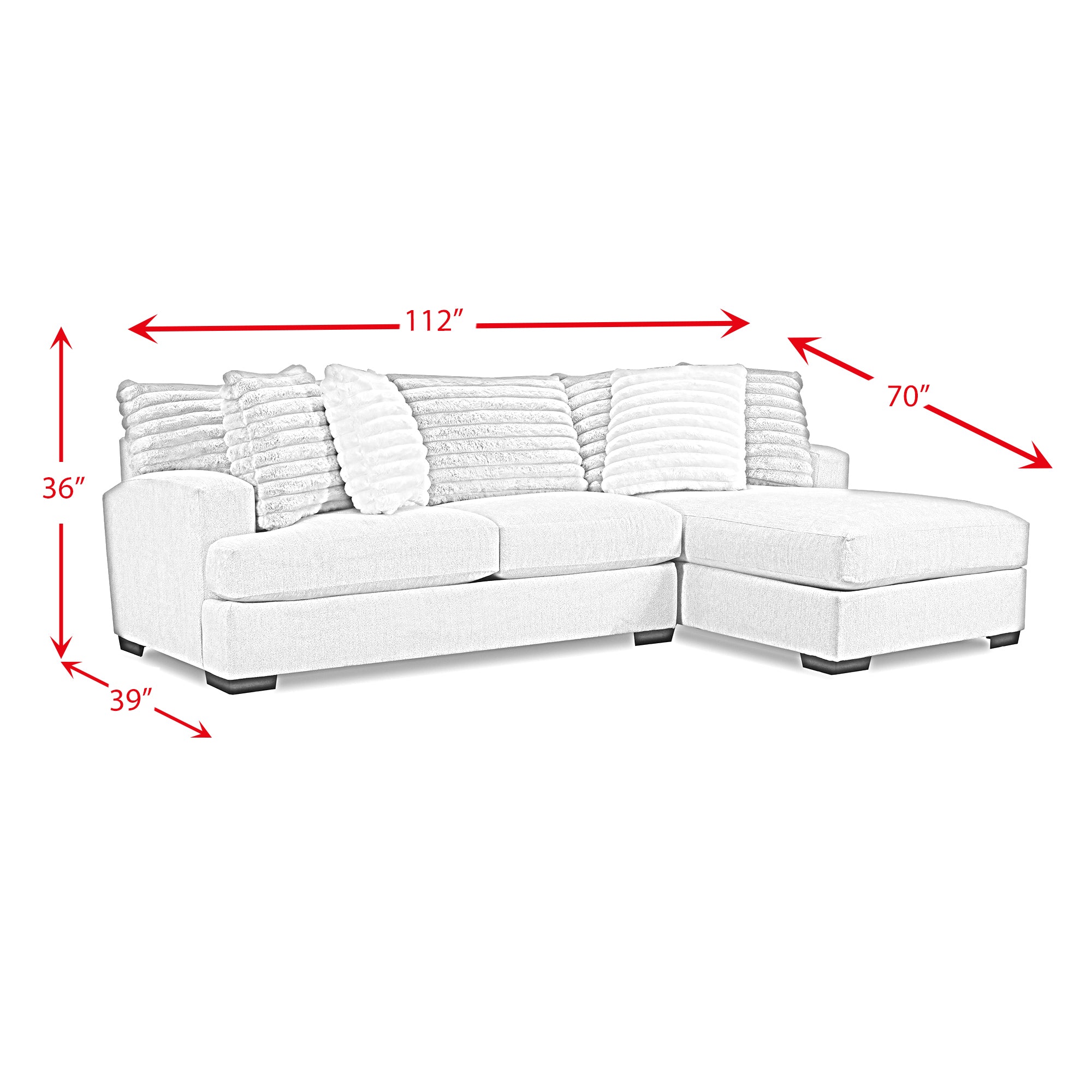 Mondo-RHF-Chaise-in-Chi-Chi-Straw/Hush-Parchment-with-2-Pillows