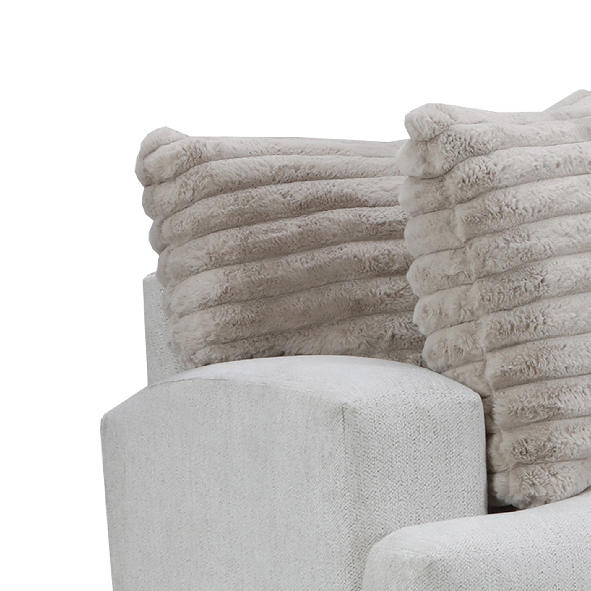 Mondo-RHF-Chaise-in-Chi-Chi-Straw/Hush-Parchment-with-2-Pillows