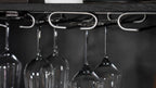 Home & Sleep Outlet - Borman 2-door Home Bar Cabinet Wine Storage Walnut and Black