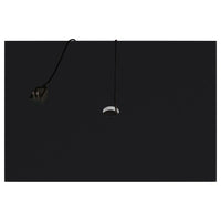 Aero 4-shelf Display Curio Cabinet with LED Lighting Black
