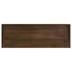 Home & Sleep Outlet - Ornelas 46-inch Console Table with Slatted Shelf Mango Brown