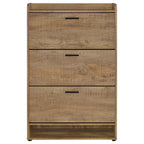 Home & Sleep Outlet - Denia 3-tier Engineered Wood Shoe Cabinet Mango