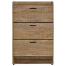 Denia 3-tier Engineered Wood Shoe Cabinet Mango