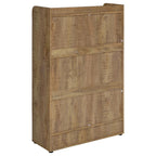 Home & Sleep Outlet - Denia 3-tier Engineered Wood Shoe Cabinet Mango