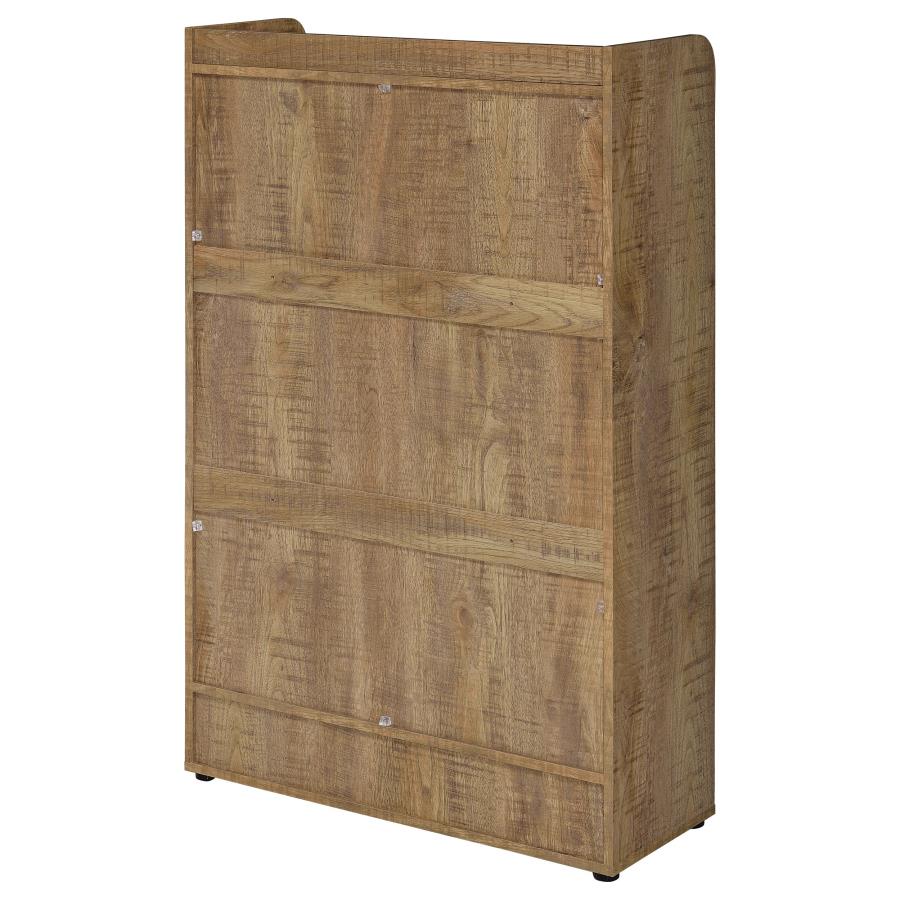 Home & Sleep Outlet - Denia 3-tier Engineered Wood Shoe Cabinet Mango