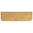 Ervine 3-Door Rope Panel Sideboard Accent Storage Cabinet Natural