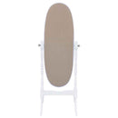 Foyet Wood Adjustable Full Length Cheval Mirror White