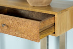 Home & Sleep Outlet - Draco 2-drawer Console Table Hand Carved Details Natural