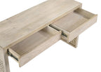 Home & Sleep Outlet - Rickman 2-drawer Wood Entryway Console Table White Washed