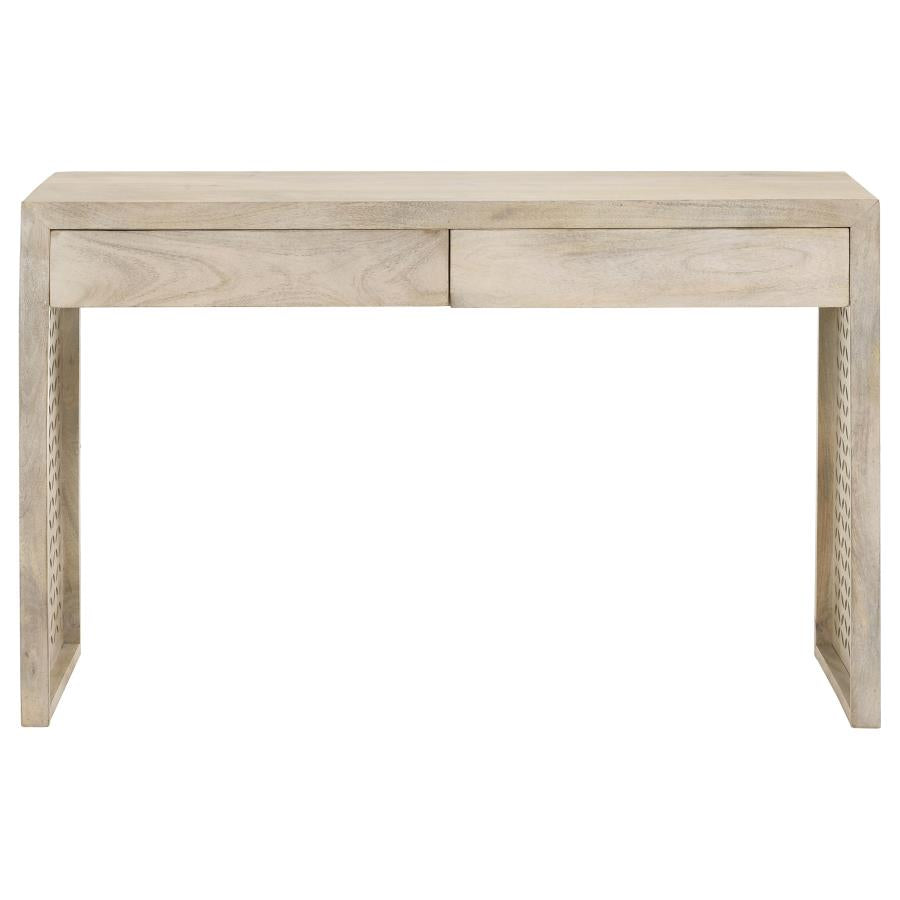 Home & Sleep Outlet - Rickman 2-drawer Wood Entryway Console Table White Washed