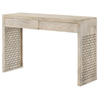 Home & Sleep Outlet - Rickman 2-drawer Wood Entryway Console Table White Washed