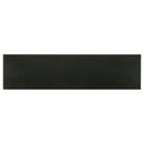 Riddell 4-door Wood Reeding Accent Cabinet Matte Black