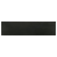 Riddell 4-door Wood Reeding Accent Cabinet Matte Black