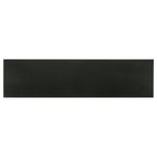 Riddell 4-door Wood Reeding Accent Cabinet Matte Black