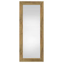 Cadence Tempered Glass Full Length Standing Mirror Mango