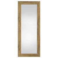 Cadence Tempered Glass Full Length Standing Mirror Mango
