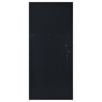 Zayan 32 x 71 Inch Floor Mirror LED Lighting Black Gloss