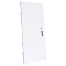 Zayan 32 x 71 Inch Floor Mirror LED Lighting White Gloss