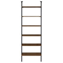 Owens 96-inch 6-shelf Wall Bookshelf Walnut